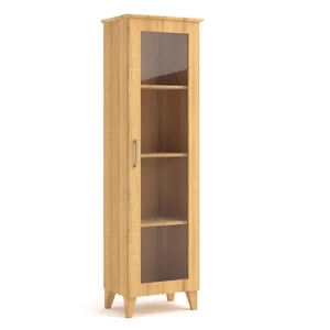 4 Shelf Display Cabinet