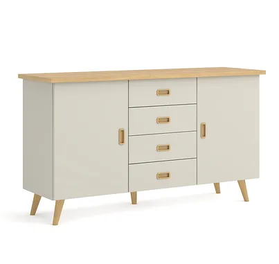 2 Door 4 Drawer Sideboard